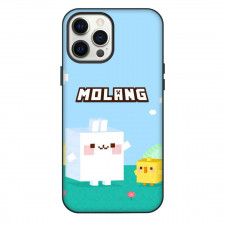 Molang Phone Case For iPhone Samsung Galaxy Pixel OnePlus Vivo Xiaomi Asus Sony Motorola Nokia - Chick Portrait Minecraft Poster