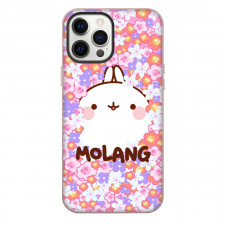 Molang Phone Case For iPhone Samsung Galaxy Pixel OnePlus Vivo Xiaomi Asus Sony Motorola Nokia - Smile Flowers Portrait Series Poster