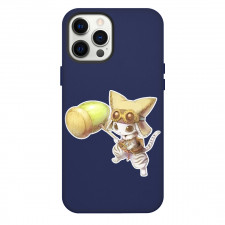 Monster Hunter Felyne Phone Case For iPhone Samsung Galaxy Pixel OnePlus Vivo Xiaomi Asus Sony Motorola Nokia - Felyne Holding Weapon Anime