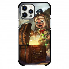 Monster Hunter Felyne Phone Case For iPhone Samsung Galaxy Pixel OnePlus Vivo Xiaomi Asus Sony Motorola Nokia - Felyne Open Chestbox Illustration