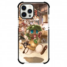 Monster Hunter Felyne Phone Case For iPhone Samsung Galaxy Pixel OnePlus Vivo Xiaomi Asus Sony Motorola Nokia - Felyne Running In The Kitchen Paint Illustration