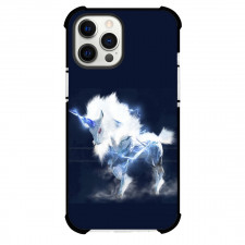 Monster Hunter Kirin Phone Case For iPhone Samsung Galaxy Pixel OnePlus Vivo Xiaomi Asus Sony Motorola Nokia - Kirin White Flare Blue Background