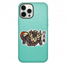 Monster Hunter Magnamalo Phone Case For iPhone Samsung Galaxy Pixel OnePlus Vivo Xiaomi Asus Sony Motorola Nokia - Magnamalo Icon Pixel Sticker