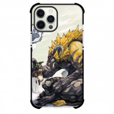 Monster Hunter Rajang Phone Case For iPhone Samsung Galaxy Pixel OnePlus Vivo Xiaomi Asus Sony Motorola Nokia - Rajang Holding Felyne Illustration
