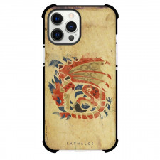 Monster Hunter Rathalos Phone Case For iPhone Samsung Galaxy Pixel OnePlus Vivo Xiaomi Asus Sony Motorola Nokia - Rathalos Vintage Art