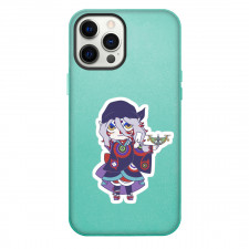 Mononoke The Movie Medicine Seller Phone Case For iPhone Samsung Galaxy Pixel OnePlus Vivo Xiaomi Asus Sony Motorola Nokia - Medicine Seller Portrait Chibi Sticker
