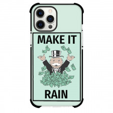 Monopoly Phone Case For iPhone Samsung Galaxy Pixel OnePlus Vivo Xiaomi Asus Sony Motorola Nokia - Make it Rain Illustration