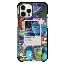 Monster University Phone Case For iPhone and Samsung Galaxy Devices - Sulley Mike And Boo Collage
