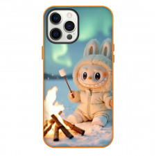 The Monsters Labubu Phone Case For iPhone Samsung Galaxy Pixel OnePlus Vivo Xiaomi Asus Sony Motorola Nokia - Cooking Smores Portrait