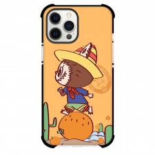 The Monsters Case For iPhone Samsung Galaxy Pixel OnePlus Vivo Xiaomi Asus Sony Motorola Nokia - Riding on an Orange Fruit
