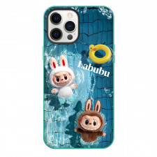The Monsters Labubu Phone Case For iPhone Samsung Galaxy Pixel OnePlus Vivo Xiaomi Asus Sony Motorola Nokia - Swimming Pool Portrait Poster
