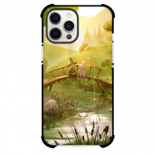 Moominvalley Phone Case For iPhone Samsung Galaxy Pixel OnePlus Vivo Xiaomi Asus Sony Motorola Nokia - Characters Fishing Illustration