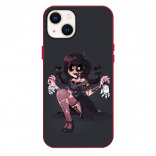 Murder Drones CYN Phone Case For iPhone Samsung Galaxy Pixel OnePlus Vivo Xiaomi Asus Sony Motorola Nokia - CYN Sitting Anime Art On Dark Background