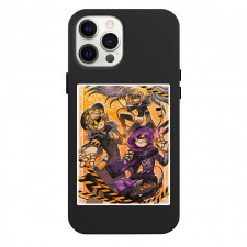Murder Drones Phone Case For iPhone Samsung Galaxy Pixel OnePlus Vivo Xiaomi Asus Sony Motorola Nokia - Murder Drones Characters Comic Art Square Sticker