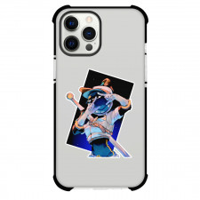 Murder Drones Tessa Elliot Phone Case For iPhone Samsung Galaxy Pixel OnePlus Vivo Xiaomi Asus Sony Motorola Nokia - Tessa Elliot Framing The Moment With Her Hands Sticker