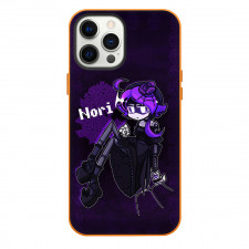 Murder Drones Nori Doorman Phone Case For iPhone Samsung Galaxy Pixel OnePlus Vivo Xiaomi Asus Sony Motorola Nokia - Nori Doorman Fan Art Purple Background