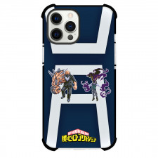 My Hero Academia Phone Case For iPhone And Samsung Galaxy Devices - All For One And Kurogiri Pixel Art