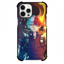 My Hero Academia Shoto Todoroki Case For iPhone Samsung Galaxy Pixel OnePlus Vivo Xiaomi Asus Sony Motorola Nokia - Half Ice & Half Fire Powers Portrait
