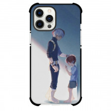 My Hero Academia Shoto Todoroki Case For iPhone Samsung Galaxy Pixel OnePlus Vivo Xiaomi Asus Sony Motorola Nokia - Shoto Patting a Child's Head Shadow Portrait
