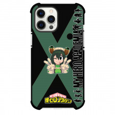 My Hero Academia Tsuyu Asui Phone Case For iPhone And Samsung Galaxy Devices - Tsuyu Asui Smiling Sticker