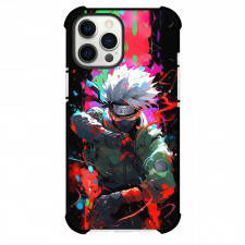 Naruto Phone Kakashi Case For iPhone And Samsung Galaxy Devices - Kakashi Watercolor Art Background