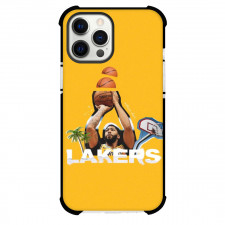 NBA Anthony Davis Phone Case For iPhone Samsung Galaxy Pixel OnePlus Vivo Xiaomi Asus Sony Motorola Nokia - Anthony Davis Shoot Paper Collage Portrait In Yellow Background