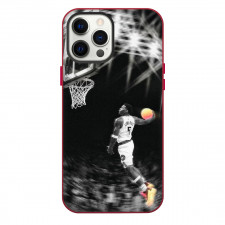 NBA Anthony Edwards Phone Case For iPhone Samsung Galaxy Pixel OnePlus Vivo Xiaomi Asus Sony Motorola Nokia - Anthony Edwards Dunking Grayscale Motion Poster