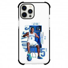 NBA Anthony Edwards Phone Case For iPhone Samsung Galaxy Pixel OnePlus Vivo Xiaomi Asus Sony Motorola Nokia - Anthony Edwards Minnesota Timberwolves Sitting At Team Store Sticker