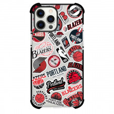NBA Portland Trail Blazers Phone Case For iPhone and Samsung Galaxy Devices - Portland Trail Blazers Mania College Logo