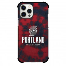 NBA Portland Trail Blazers Phone Case For iPhone Samsung Galaxy Pixel OnePlus Vivo Xiaomi Asus Sony Motorola Nokia - Porland Trailblazers Watercolor Art Logo