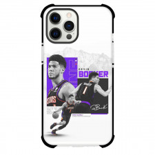 NBA Devin Booker Phone Case For iPhone Samsung Galaxy Pixel OnePlus Vivo Xiaomi Asus Sony Motorola Nokia - Devin Booker Dribble Portrait Collage Point Guard Poster