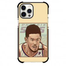 NBA Devin Booker Phone Case For iPhone Samsung Galaxy Pixel OnePlus Vivo Xiaomi Asus Sony Motorola Nokia - Devin Booker Portrait Retro Illustration