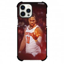 NBA Jalen Brunson Phone Case For iPhone Samsung Galaxy Pixel OnePlus Vivo Xiaomi Asus Sony Motorola Nokia - Jalen Brunson Flaming Hand Portrait