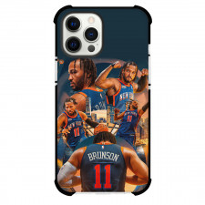 NBA Jalen Brunson Phone Case For iPhone Samsung Galaxy Pixel OnePlus Vivo Xiaomi Asus Sony Motorola Nokia - Jalen Brunson Portrait Collage Poster