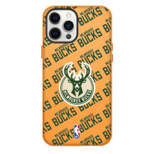 NBA Milwaukee Bucks Phone Case For iPhone and Samsung Galaxy Devices - Milwaukee Bucks Medley Monogram Wordmark