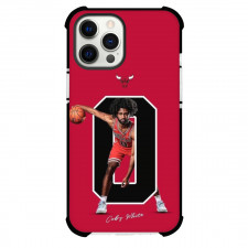 NBA Coby White Phone Case For iPhone Samsung Galaxy Pixel OnePlus Vivo Xiaomi Asus Sony Motorola Nokia - Coby White Jersey Number Chicago Bulls Portrait Poster