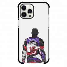 NBA Vince Carter Phone Case For iPhone Samsung Galaxy Pixel OnePlus Vivo Xiaomi Asus Sony Motorola Nokia - Vince Carter Back Portrait Jersey Cartoon Art
