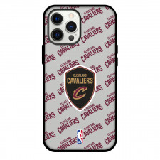 NBA Cleveland Cavaliers Phone Case For iPhone and Samsung Galaxy Devices - Cleveland Cavaliers Medley Monogram Wordmark