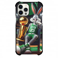 NBA Boston Celtics Phone Case For iPhone Samsung Galaxy Pixel OnePlus Vivo Xiaomi Asus Sony Motorola Nokia - 2023/2024 NBA Champion Boston Bugs Bunny Holding Trophy