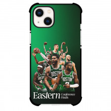 NBA Boston Celtics Phone Case For iPhone and Samsung Galaxy Devices - Boston Celtics Eastern Conference Finals Green Effect Poster