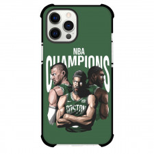 NBA Phone Case For iPhone Samsung Galaxy Pixel OnePlus Vivo Xiaomi Asus Sony Motorola Nokia - Celtics Boston Glowing Eyes Illustration Poster