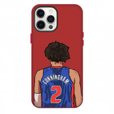 NBA Cade Cunningham Phone Case For iPhone Samsung Galaxy Pixel OnePlus Vivo Xiaomi Asus Sony Motorola Nokia - Cade Cunningham Back Jersey Portrait Collage Poster