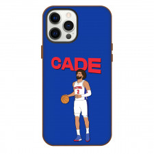NBA Cade Cunningham Phone Case For iPhone Samsung Galaxy Pixel OnePlus Vivo Xiaomi Asus Sony Motorola Nokia - Cade Cunningham Dribble Portrait Vector Art Poster