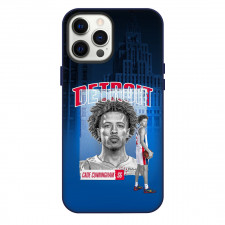 NBA Cade Cunningham Phone Case For iPhone Samsung Galaxy Pixel OnePlus Vivo Xiaomi Asus Sony Motorola Nokia - Cade Cunningham Team Grayscale Portrait Poster