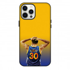 NBA Stephen Curry Phone Case For iPhone Samsung Galaxy Pixel OnePlus Vivo Xiaomi Asus Sony Motorola Nokia - Stephen Curry Back Jersey Portrait Wpap Art