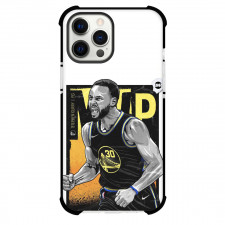 NBA Stephen Curry Phone Case For iPhone Samsung Galaxy Pixel OnePlus Vivo Xiaomi Asus Sony Motorola Nokia - Stephen Curry Shout Monochrome Illustration Portrait Poster