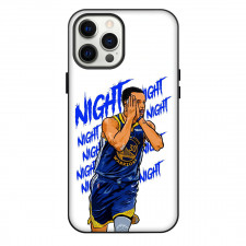 NBA Stephen Curry Phone Case For iPhone Samsung Galaxy Pixel OnePlus Vivo Xiaomi Asus Sony Motorola Nokia - Stephen Curry Signature Posture Illustration Art On Night Word Art Background