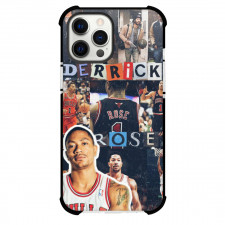 NBA Derrick Rose Phone Case For iPhone Samsung Galaxy Pixel OnePlus Vivo Xiaomi Asus Sony Motorola Nokia - Derrick Rose Collage Portrait Poster