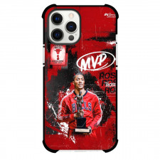 NBA Derrick Rose Phone Case For iPhone Samsung Galaxy Pixel OnePlus Vivo Xiaomi Asus Sony Motorola Nokia - Derrick Rose MVP Trophy Portrait Poster