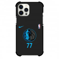 NBA Phone Case For iPhone Samsung Galaxy Pixel OnePlus Vivo Xiaomi Asus Sony Motorola Nokia - Dallas Mavericks NBA Logo In Black Background